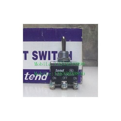 Free shipping 2 pieces of genuine original Taiwan Tiand automatic reset TOR23 toggle switch 6 feet 250V fake a lose ten