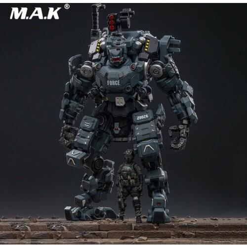 In Stock For Fans Collection Gifts JOYTOY 51921011 22cm Steel Bone Armour Grey Figure New Action Figure Model Toy