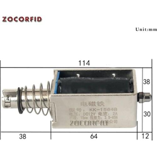 1564B DC Push Pull Open Frame Mini Valve Solenoid Actuator Electromagnet Pull Push Tools
