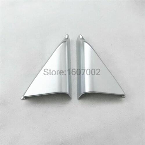 For Nissan Armada Patrol Royale Nismo Infiniti QX56 QX80 Y62 2010-2018 plastic A pillar interior triangle trim 2pcs