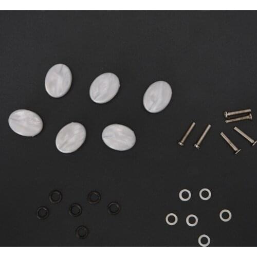 6pcs Tuning Peg Machine Heads Knobs for Wooden Electric Classical Guitar Parts #35/6L