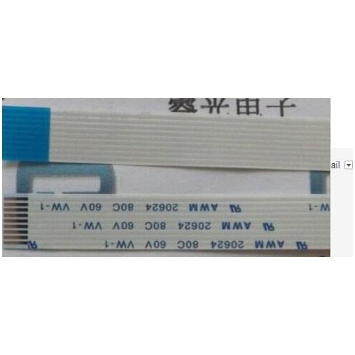 Free shipping Touchpad Cable Ribbon 0.5mm pitch 6 Pin 100mm AWM 20624 80C 60V