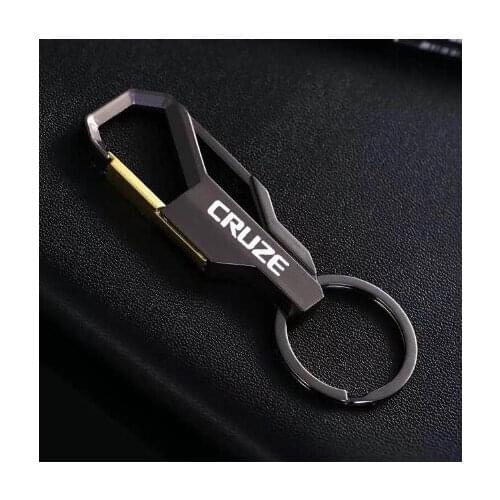 For Chevrolet Cruze Car logo key chain key ring personality creative key ring room key chain key management ring