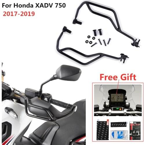 For Honda X-Adv X ADV 750 XADV750 2017 2018 2019 Motorcycle Frame Steel Handle Bar Hand Guard Protector Wind Deflector Shield