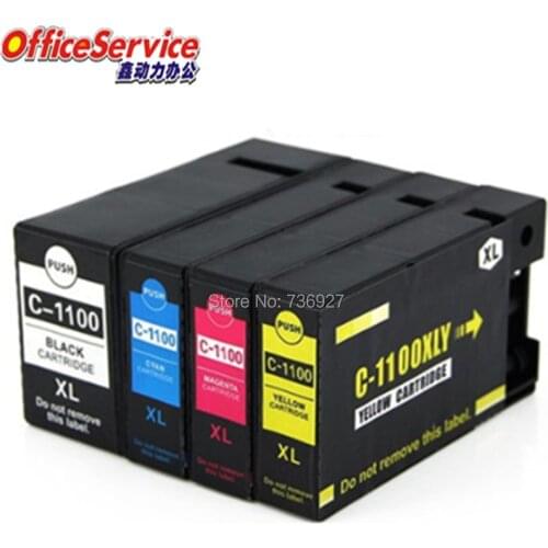 PGI-1100 pgi1100 1100XL Compatible ink Cartridge For Canon MAXIFY MB2010 MB2110 MB2710 inkjet printer