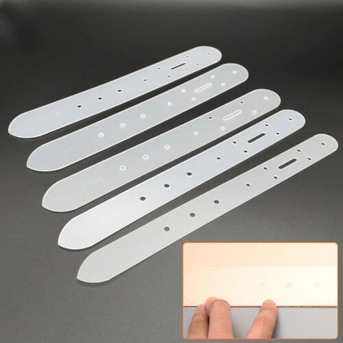 Leather Craft Template Hole Punch Positioning Tools 25/30/35/38/40mm 2.5/3.5mm Hole Pattern Template Dies for Leather Craft DIY