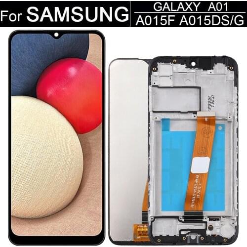 5.7" Original LCD For Samsung Galaxy A01 A015 LCD Display Touch Screen Replacement Digitizer A015F A015G A015DS for samsung A01