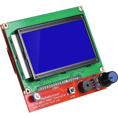 3D Printer Parts LCD 12864 LCD Control Panel 12864lcd display for 3D Printer Smart Controller RAMPS1.4