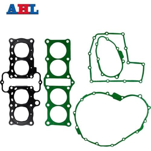 Motorcycle Engine Parts Head Cylinder gaskets Kit For Honda CB400 CB-1 CBR400 NC23 CB1 Stator Cover Gasket