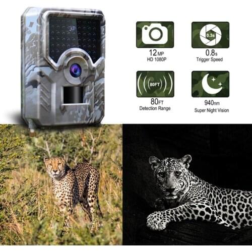Goujxcy PR200 Trail Camera Termoscanner Wildlife Camera Infrared Night Scout Hunting Camera Photo Traps Camera Chasse