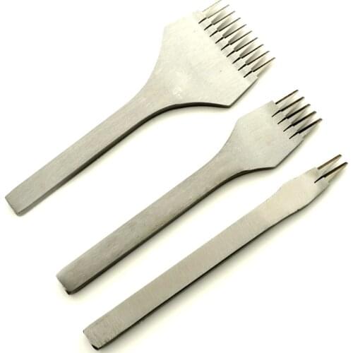 French Cut Leather Craft Tools 3.85mm Leather Cutting Dies European Cut Oblique Flat Cut White Steel DIY Leather Cutting Tool