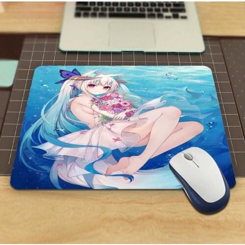 Mouse pad Gaming desk pad Small table pad Cute and sexy mouse pad Computer keyboard laptop mouse Mouse pad Anime picture customi