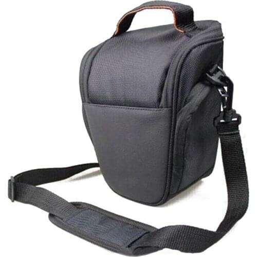 Nylon Camera Waterproof Bag Soft Carrying Case Bag For Canon EOS For Nikon D5200 D5100 Digital Camera Storage Bag #917