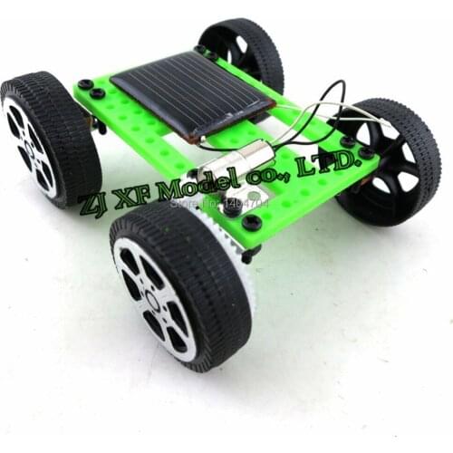 NIDALE model DIY Assemble puzzle model kit solar car model Children enlightenment toys