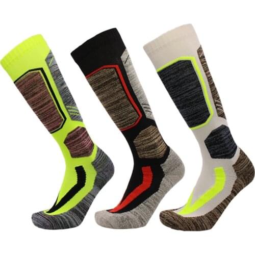 New High Quality Winter Ski Socks Men Women Outdoor Sport Socks Snowboarding Hiking Skiing Socks Warm Thicker Cotton Thermosocks