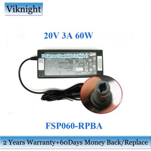 Genuine 20V 3A FSP060-RPBA AC Adapter Charger For ZEBRA Printer LP2844GK888TT 888TT LP2844GC420D LP2824 GC420T GC420T TLP2844