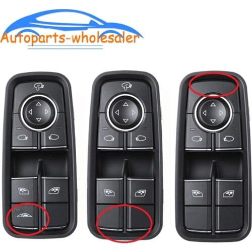 For Porsche 911 718 991 Boxster Cayman Carrera Front Power Window Mirror Switch 99161315102DML 99161315502DML 99161315702DML
