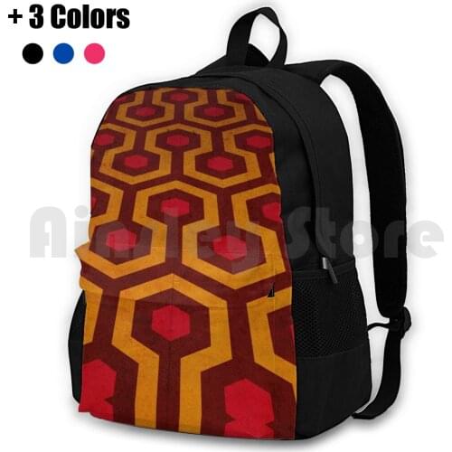 OverlookS Carpet Outdoor Hiking Backpack Riding Climbing Sports Bag The Shining Psychological Horror Stanley Kubrick Jack
