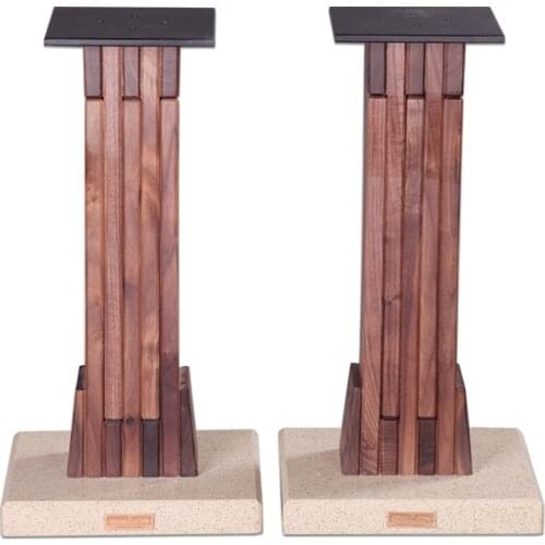 S-008 SB-02 Adjustable solid wood speaker stand