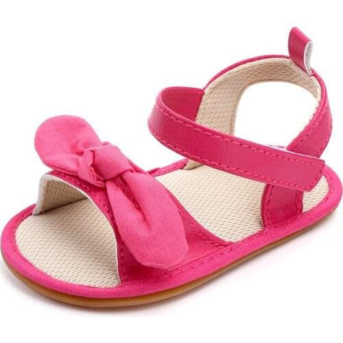Baby girl sandals kids soft bottom non-slip toddler shoes baby shoes soft shoes first learning to walk XZ35