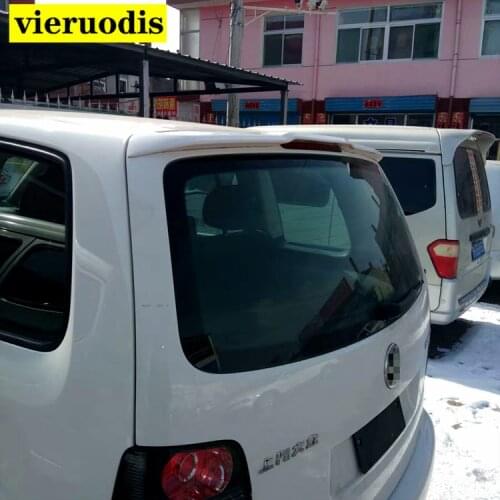 Golden Style for VW touran spoiler 2004 to 2016 primer paint high quality ABS material rear window roof spoiler for Volkswagen
