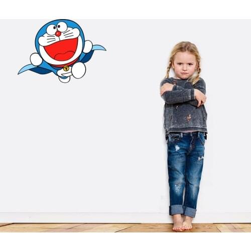 Three Ratels QD182 super doraemon Cartoon creative wall stickers home decoration
