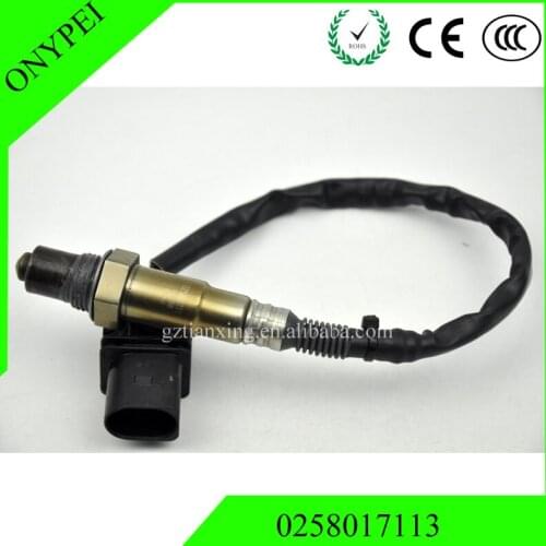 0258017113 Oxygen Sensor For Mini Copper Citroen C4 DS3 Peugeot LSU4.9 0 258 017 113 11787590713