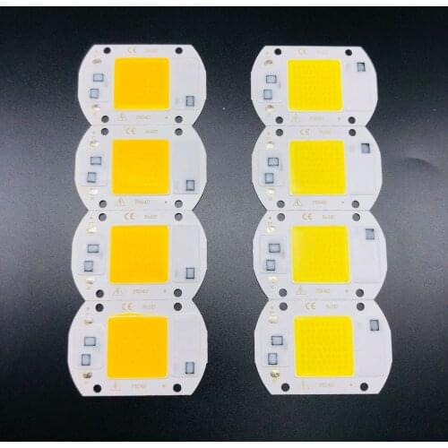 100pcs/lot AC220V High-voltage Driver-free Light Source 20W 30W 50W Integrated Light Plate Linear Light Source Board