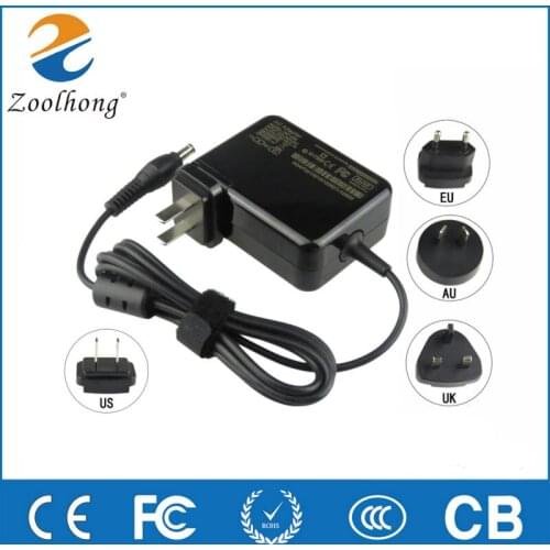 19V AC Adapter ForSamsung N510 N220 N110 N260 ND10 NC210 NC110-P03 Laptop Charger Power Supply US/AU/EU/UK 4 Plug in 1