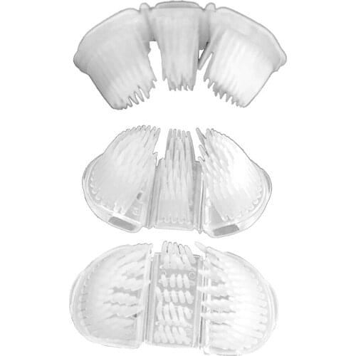 3 Sided Toothbrush Ultrafine Soft Bristle Oral Teeth Cleaning Tooth Brush for Children Adult EF