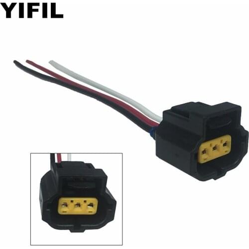 5/10/20/50/100pcs/lot 3 PIN/WAY SMART CHARGE ALTERNATOR PLUG WITH PIGTAIL FOR FORD FOCUS TRANSIT FIESTA MONDEO KA CONNECT ETC