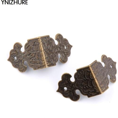 50pcs 25*25*17mm Decoration Hardware Antique wooden retaining edge angle stamp edging small bags of wood trim