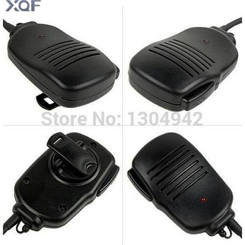 Baofeng Speaker Mic 2 Pin Hand Microphone with Signal light for BAOFENG UV-5R 5RA/B/C/D/E Kenwood Walkie Talkie