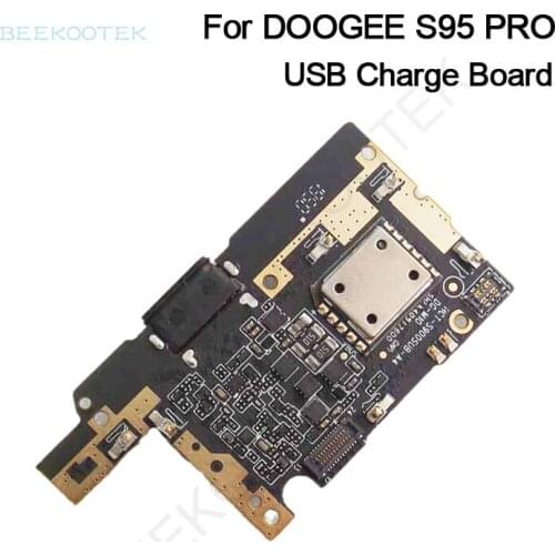 BEEKOOTKE New Original for Doogee S95 Pro Phone USB Charge Board Dock PCB Board 6.3"Cell Phone Charger Circuits Accessories