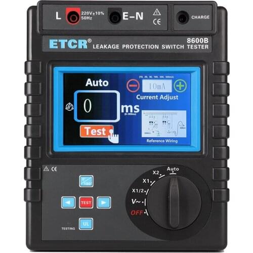 ETCR8600B leakage protector tester/ leakage protector tester