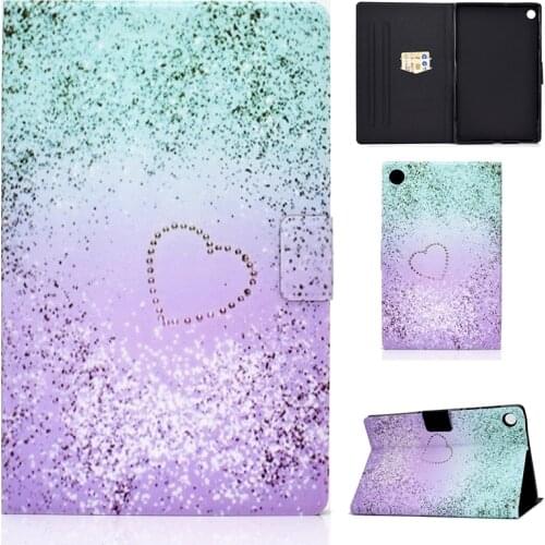 Cute animal printing case for Lenovo Tab M10 FHD Plus TB-X606F TB-X606M TB-X606X stand cover holder