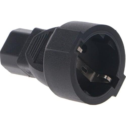 2021 New WA-0140 UPS/PDU Power Lead IEC 320 C14 to CEE 7/7 European Female Adapter