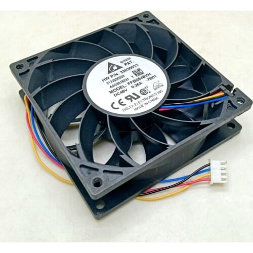 Original For Delta FFB0948VH 9225 DC 48V 0.26A 92mm PWM speed air volume axial server cooling fan