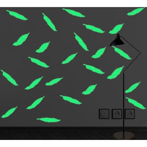 Cross Wall Sticker Glow In The Dark Luminous Fluorescent Baby Wall Stickers Home Decor Decals