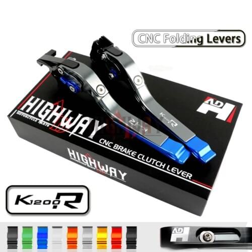 CNC Brake Handle Bar Lever Extendable Folding Adjustable Brake Clutch Levers For BMW R1200 R R1200 RS R1200R R1200RS 2015-2017