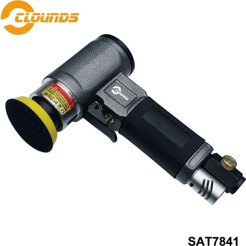 SAT7841 Pneumatic Sander Air Tool 2" 3" Pad Size Power Tools High-Power Enhance Version Orbital Mini Air Sander