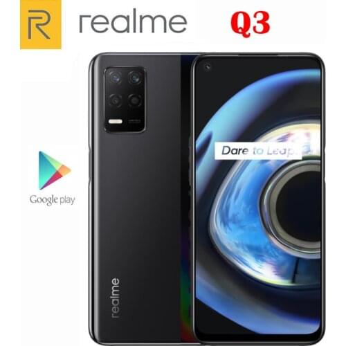 Original New Official Realme Q3 5G Mobile Phone Snapdragon 750G Octa Core 6.5inch 120Hz 30W Fast Charge 5000Mah 48MP Camera