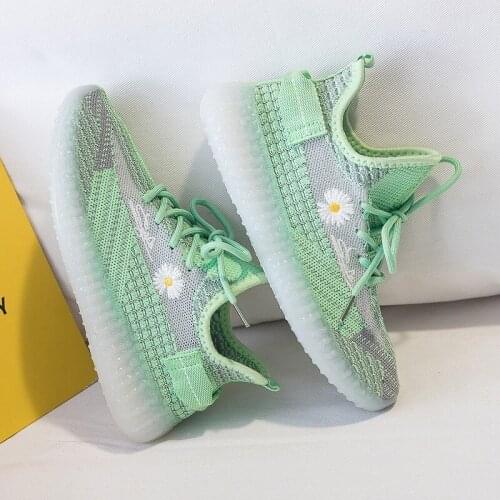 Spring Flying Casual Shoes Fashion Breathable Walking Flat Shoes Mesh Slip On Jelly Bottom Summer White Sneakers Women Shoes