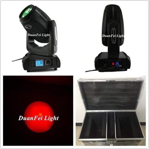 2pcs+Roadcase) 10R 280W 3in1 Beam Wash Spot Moving Head Lyre Gobo DJ R10 280