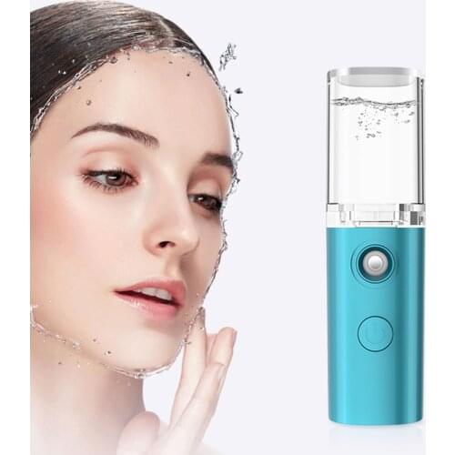 200mAh Nano Mist Facial Sprayer Skin Moisturizing Humidifier Rechargeable Handheld Steamer Household Timming Hydrator