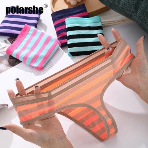 3PCS Seamless Womens Cotton Briefs Panties Underwear Lingerie Sexy Cotton Low Waist Thongs Women Plus Size Underwear Pants