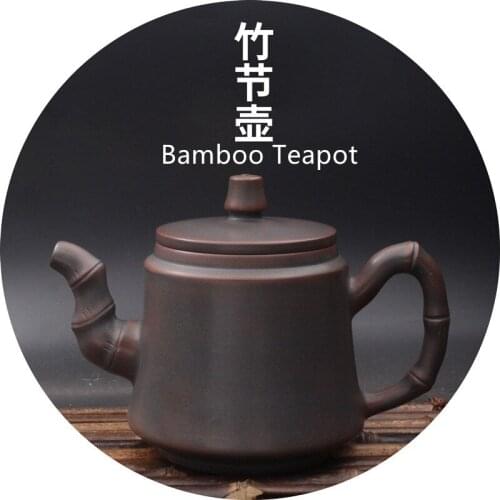 340ml Nixing teapot tea pot filter Teapot Bamboo handmade nixing clay customized gifts authentic Kettle Teapot theiere