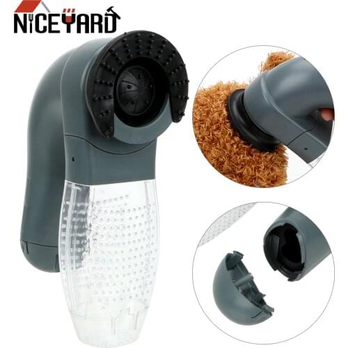 NICEYARD Portable Cat Dog Animals Electric Hair Comb Pet Grooming Deshedding Clipper Suction Device