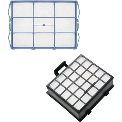 New 1pcs Motor Filter & 1pcs HEPA Filter for Bosch BSGL VSZ BSD BSA series vacuum cleaner parts