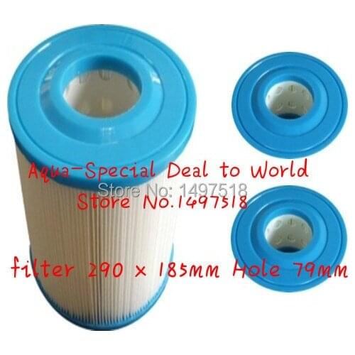 Swimspa&hot tub filter 290 x 185 with hole 79mm tacking C-7437 out spa tub cartridge filter for Monalisa & Jazzi spa Hayvabo